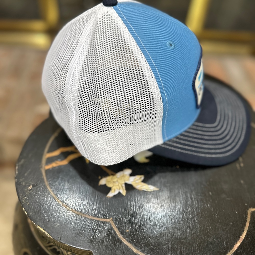 Gulf Shores Alabama Trucker Hat‎ Richardson 112 Blue Mesh Snapback Very Good - Picture 2 of 7